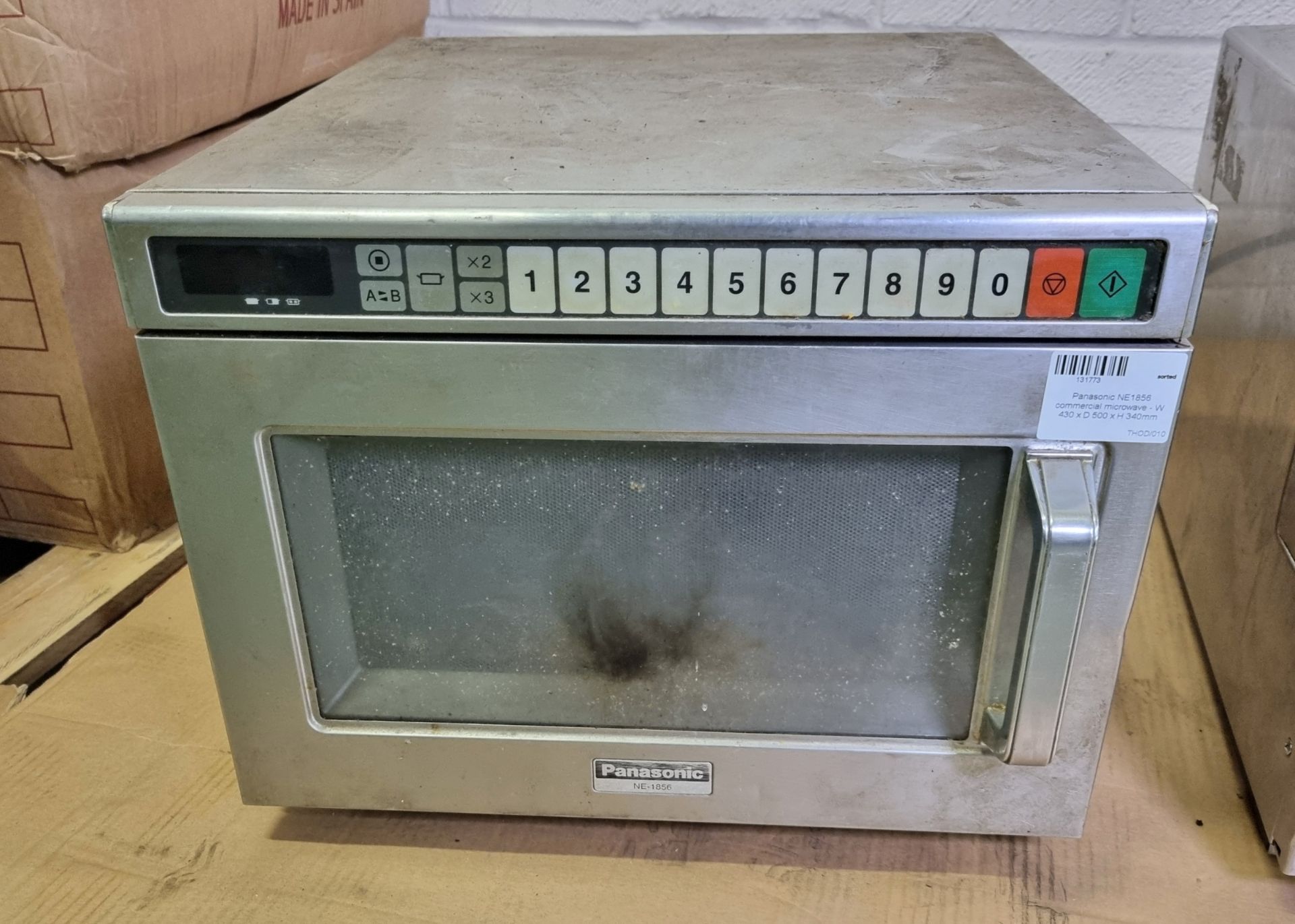 2x Panasonic commercial microwaves - Bild 3 aus 5