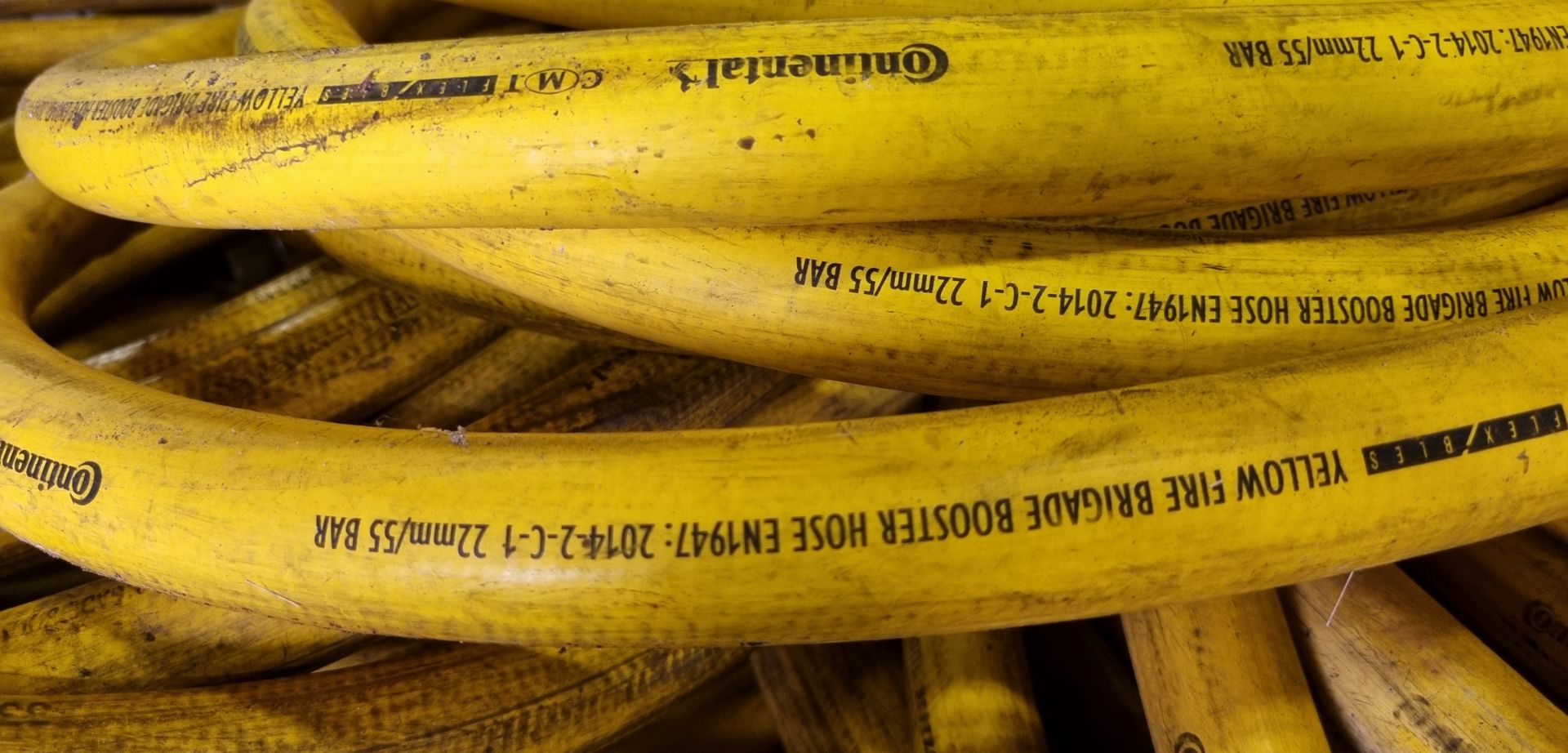 5x Continental yellow booster hose - 22mm / 55 bar - approx. 20 M - Image 3 of 3