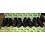 Amblers black safety shoes - size 4, Amblers black safety shoes - size 6, 2x pairs of Amblers black