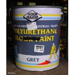 Floor masters industrial trade polyurethane floor paint - 20L grey - NEEDS TO BE SENT ON A PALLET