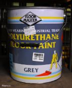 Floor masters industrial trade polyurethane floor paint - 20L grey - NEEDS TO BE SENT ON A PALLET