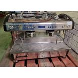 Magrini Life 2 two group coffee espresso machine - W 720 x D 500 x H 520 mm