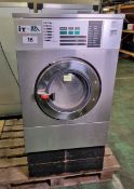 JLA 16 Smart commercial washing machine capacity 7.5 kg 240V - W 660 x D 800 x 1310 mm