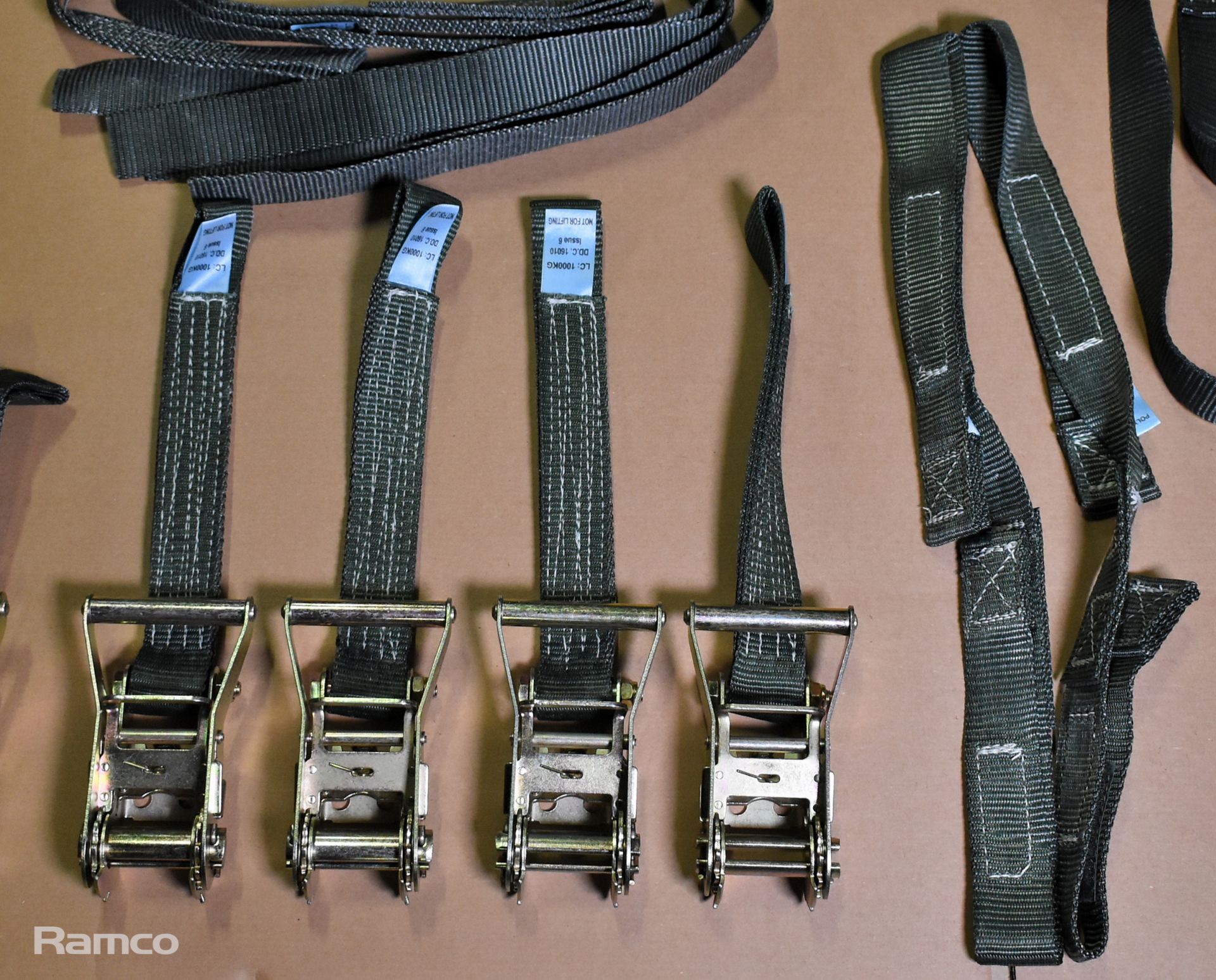 4x Ratchet and strap sets - 22 piece per set - Image 5 of 8