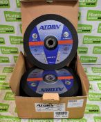 25x ATORN A30S-BF42 metal stainless cutting disc 230x 3,0 x 22,2
