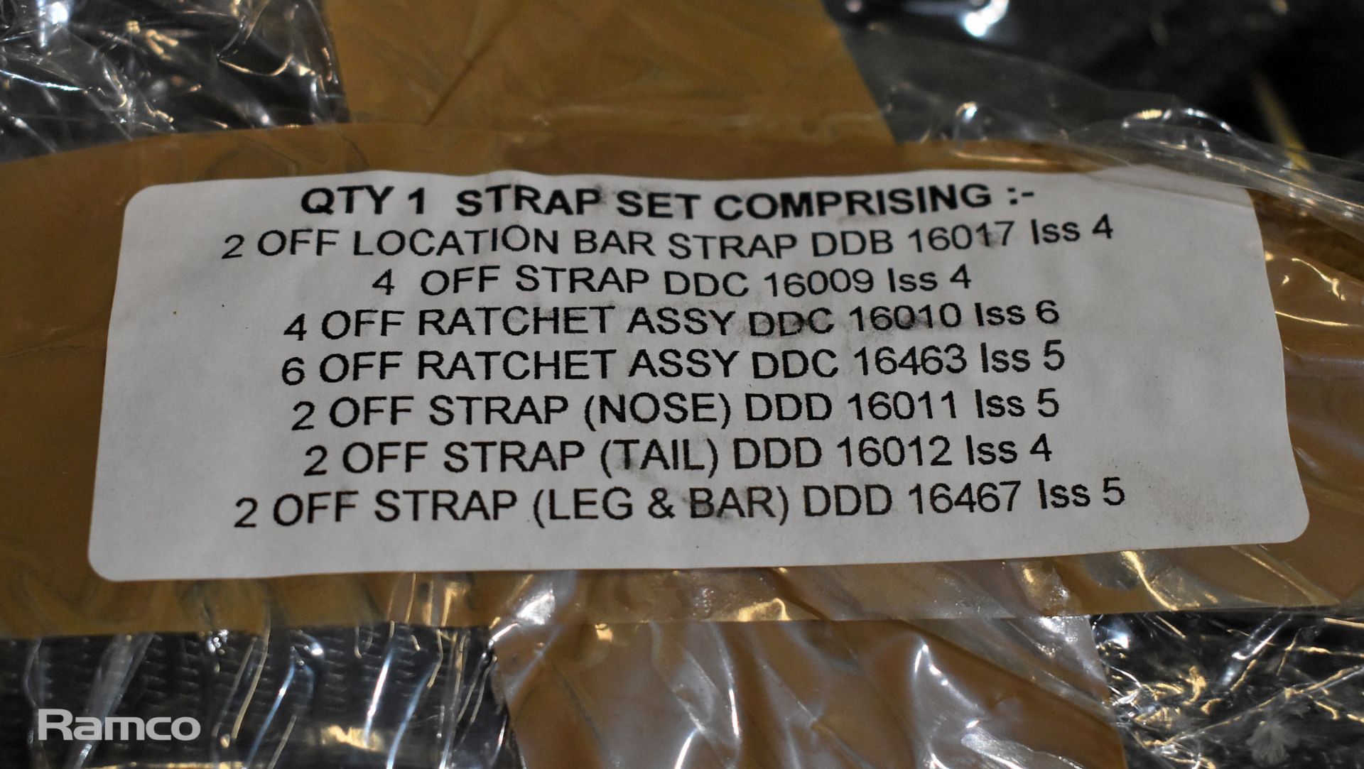 4x Ratchet and strap sets - 22 piece per set - Image 8 of 8