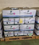 20x boxes of MicroClean SureGuard 3 - size Large coverall with integral feet - 25 units per box