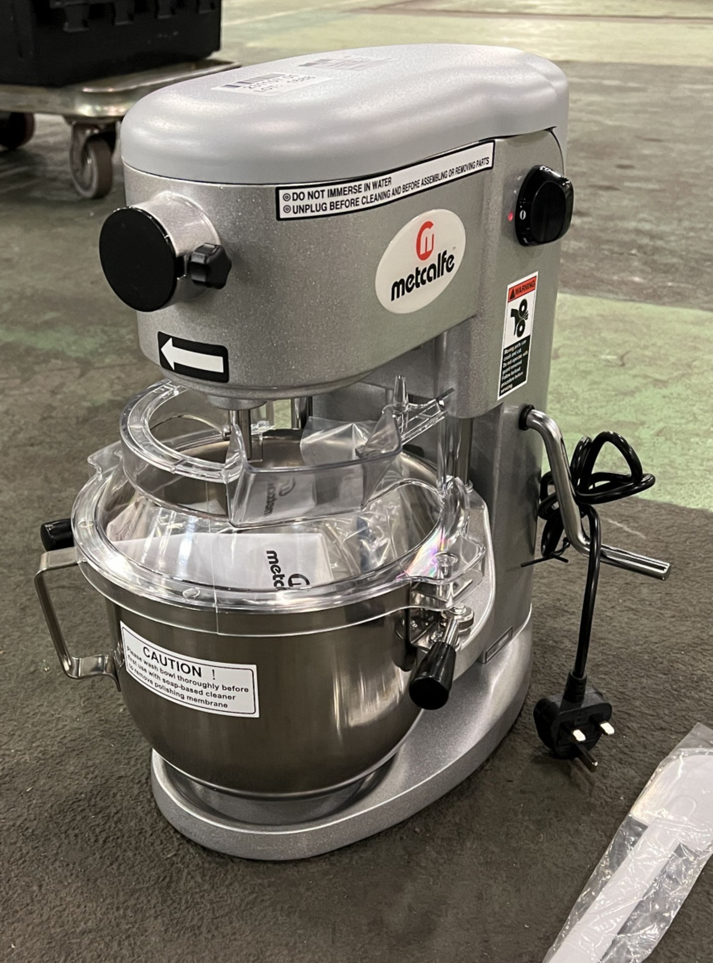 Metcalfe SP-50HI 5 litre planetary mixer - L 384 x W 330 x H 452mm - Bild 3 aus 7