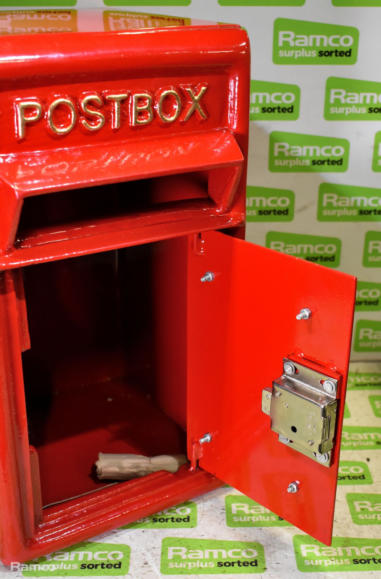 Red Novelty Post Box - Bild 2 aus 3