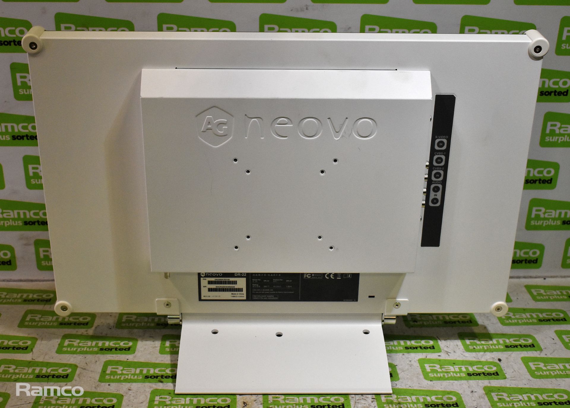 AG Neovo 22 inch LED backlit monitor - model DR-22 - Image 3 of 6