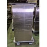 Burlodge BLPOT stainless steel food tray trolley - W 800 x D 800 x H 1700mm