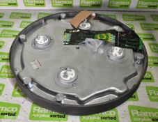 400mm cast iron electric hotplate - 5000W - 400W