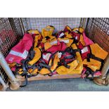 16x Crewfit 275N Crewsaver air-only lifejackets - CO2 CARTRIDGES OUT OF DATE - UNCERTIFIED