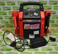 Clarke Jump Start 12 / 24V dual voltage engine jump pack with charging cable