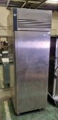Foster EcoPro G2 stainless steel single upright fridge - W 700 x D 800 x H 2100mm