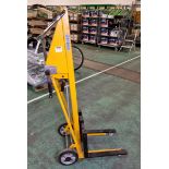 PM120 hand operated lift trolley 120 kg capacity - lift height 1050 mm