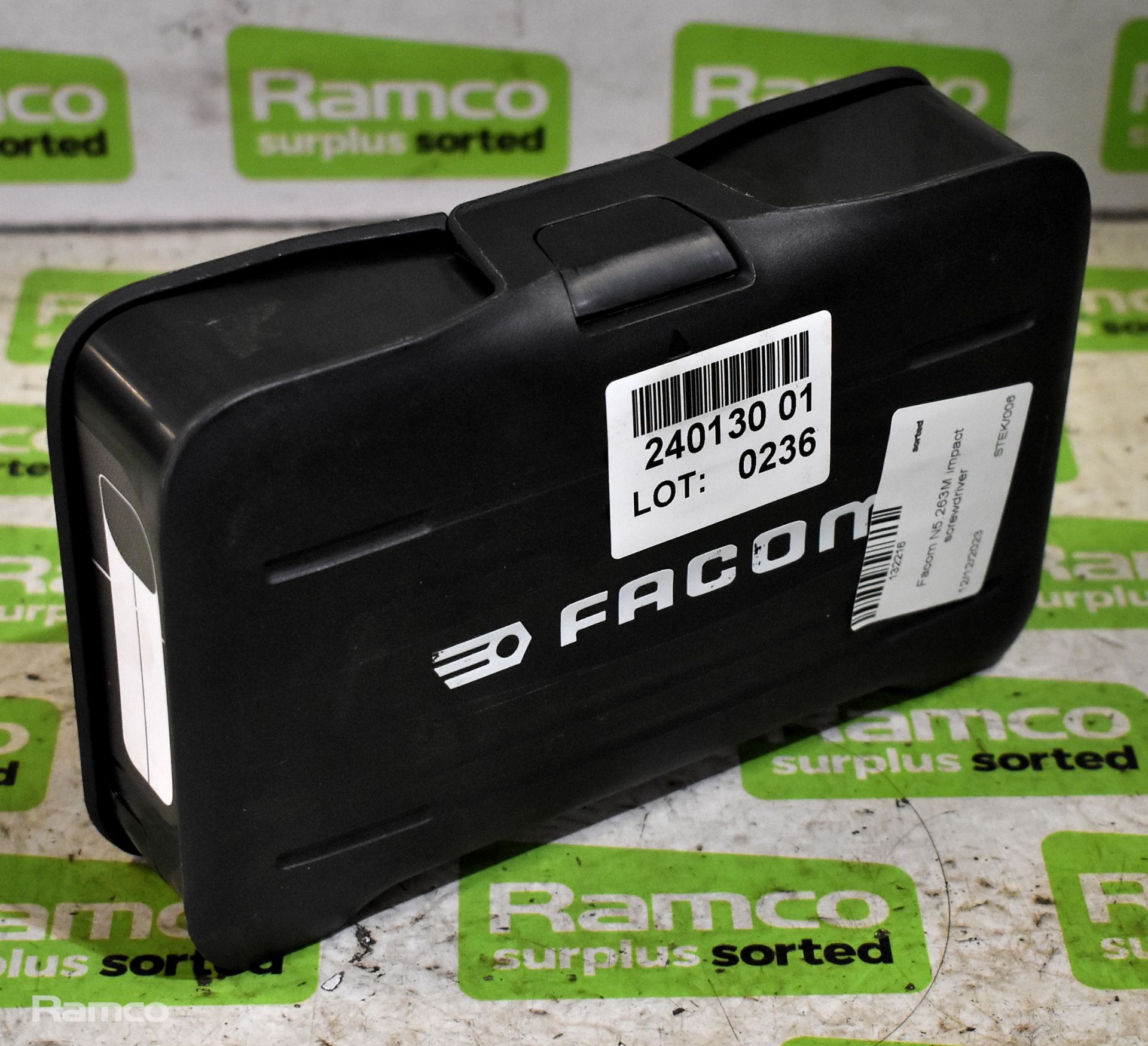 Facom NS.260A impact screwdriver with bits in case - Bild 5 aus 5