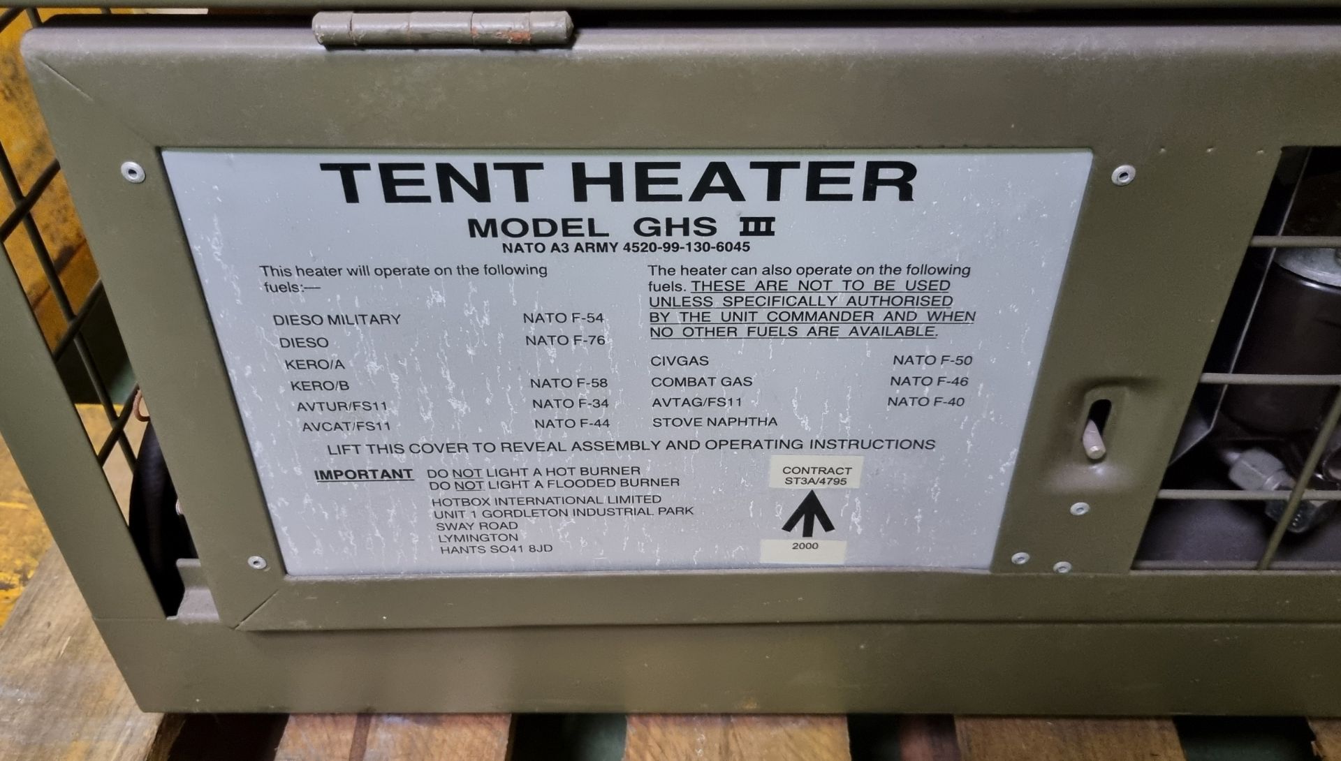 Tent Heater Model GHS 3 - see pictures for accessories - Bild 3 aus 6