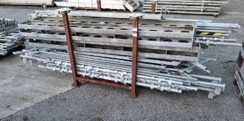 Ring lock scaffold beams & rails - L 3000 x W 40 x H 560mm