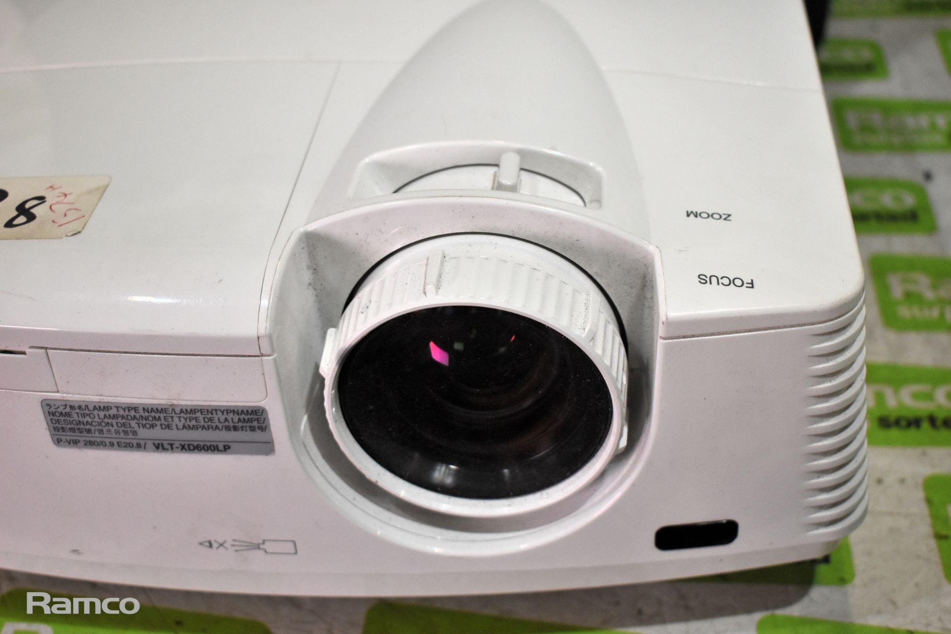 4x Video projectors - various makes - see description for details - Image 21 of 24