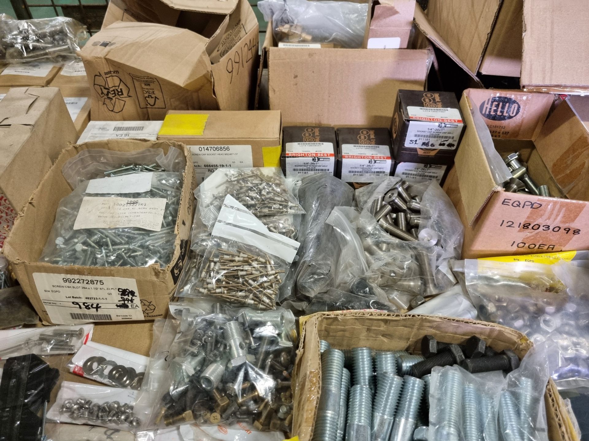 Workshop fasteners - M16 and M20 bolts, Workshop fasteners and hardware - bolts, nuts, washers - Image 4 of 5