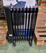 3x Pro-Elec Radiator heaters 2kW - black
