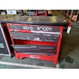 Facom mobile work table trolley - W 1200 x D 600 x H 980 mm