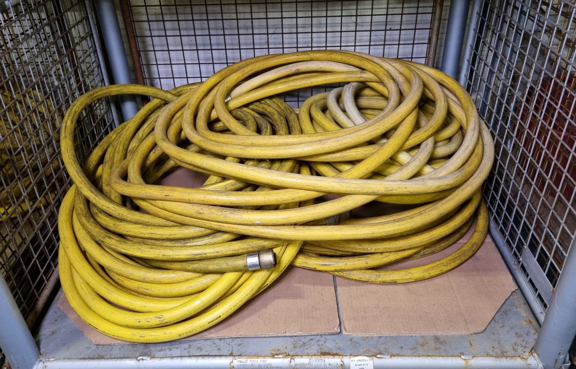 5x Continental yellow booster hose - 22mm / 55 bar - approx. 20 M