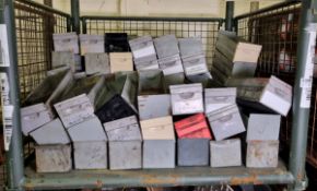 56x grey metal storage trays
