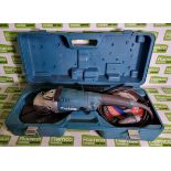 Makita GA9020S 9 inch electric angle grinder with case - 2000W - spare discs - 2-pin plug