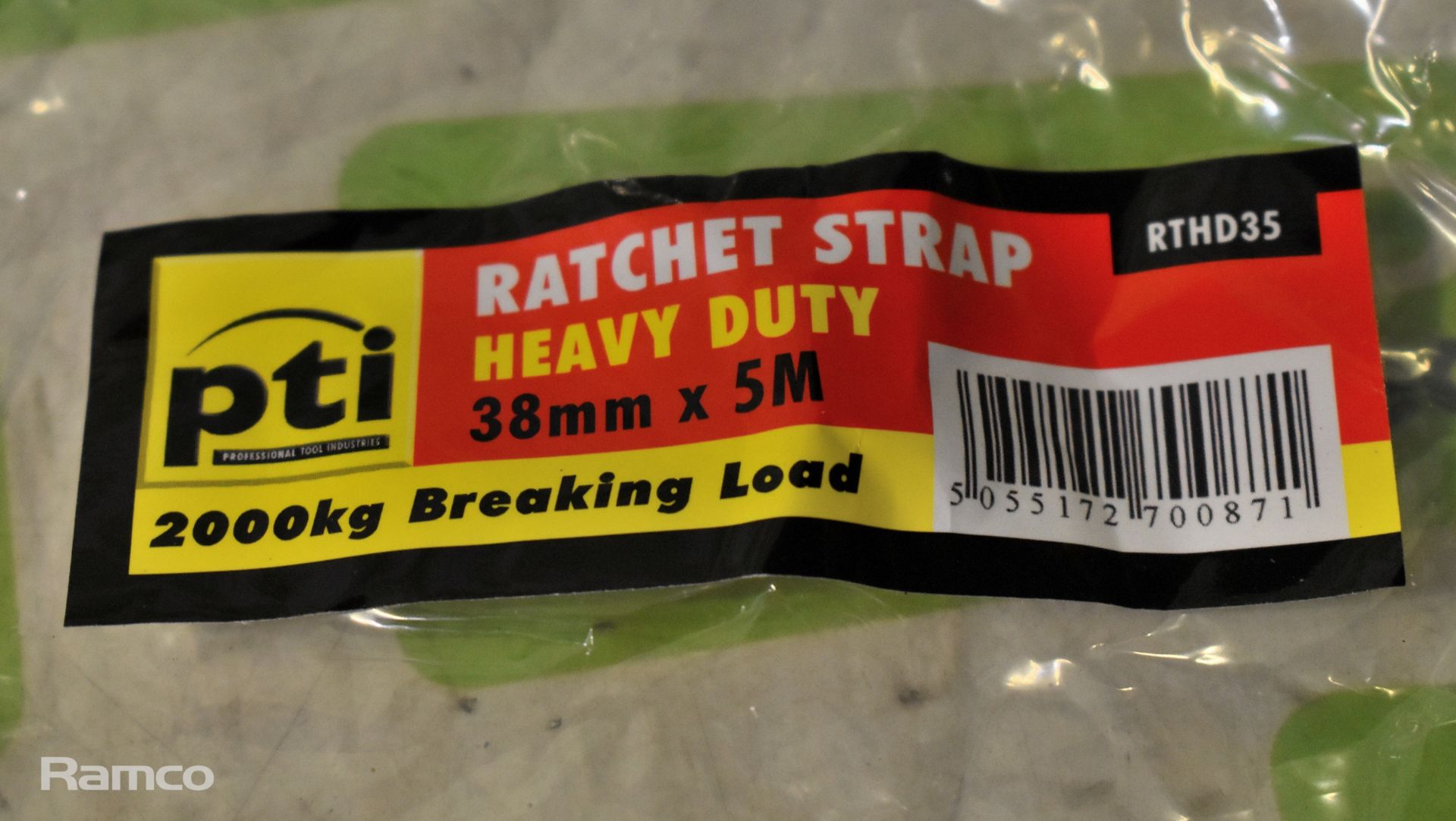 6x Nielsen CT1009 8m ratchet tie down straps, 6x 5 M blue ratchet straps - Image 9 of 9