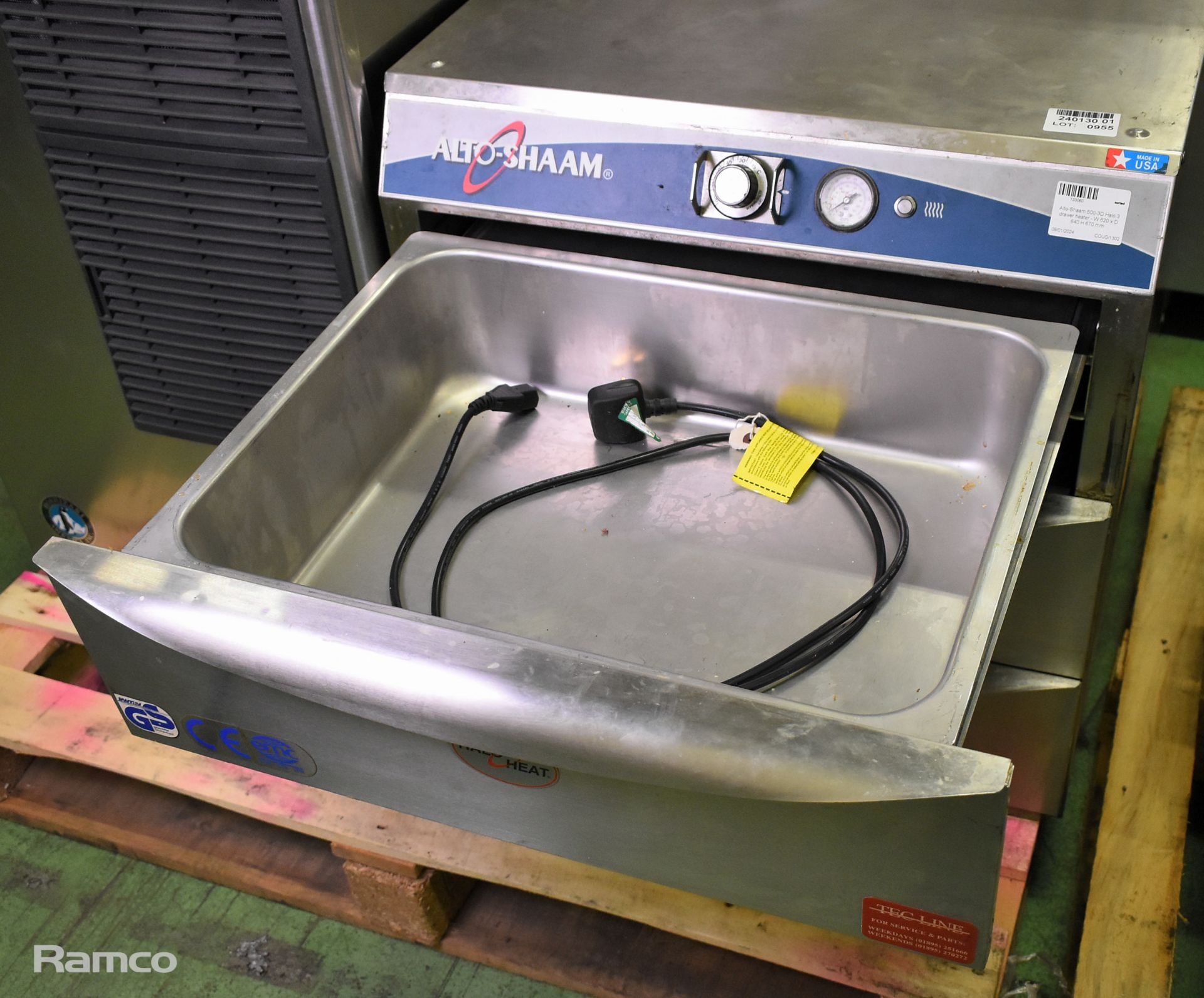 Alto-Shaam 500-3D Halo 3 drawer heater - W 620 x D 640 H 670 mm