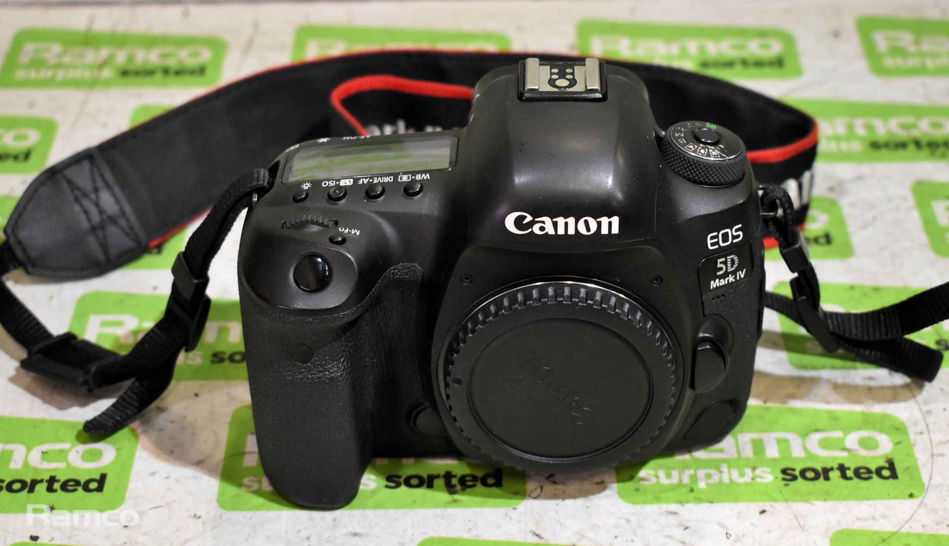 Canon EOS SD Mark IV(WG) digital camera and charger, Samsung VP-DX10 / XEU camcorder - Bild 9 aus 16