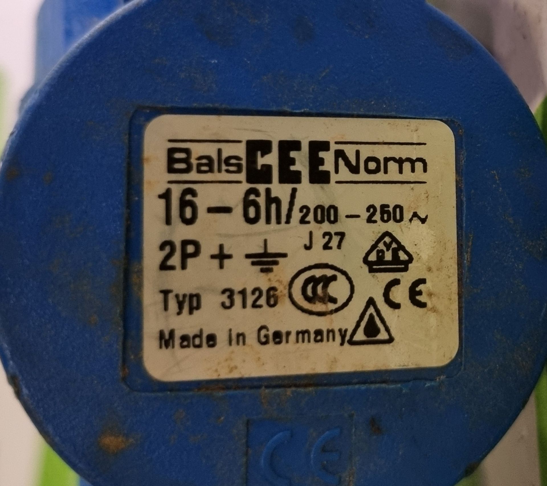 50x Bals Cee Norm 16A 3 pin cable plugs and sockets - Image 7 of 7