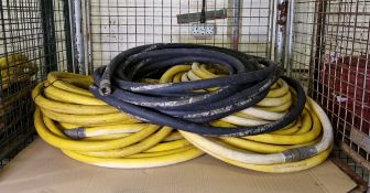 4x Continental yellow booster hoses - 22mm / 55 bar - approx. 20 M, Premier HP fire hose