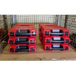 12x Hilti SIW 6AT-A22 cordless impact wrench EMPTY CASES