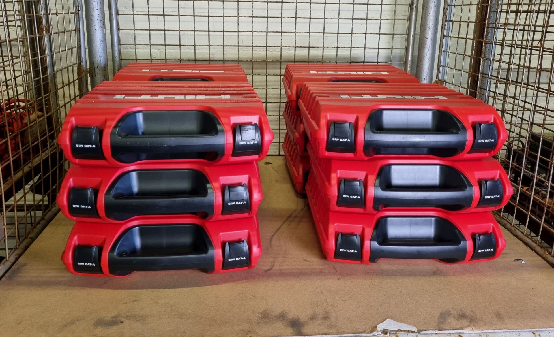12x Hilti SIW 6AT-A22 cordless impact wrench EMPTY CASES