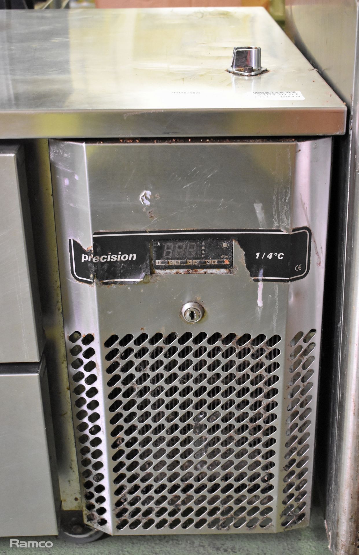Precision UBC 411 4 drawer refrigerator - W 1350 x D 760 x H 600mm - Image 6 of 7