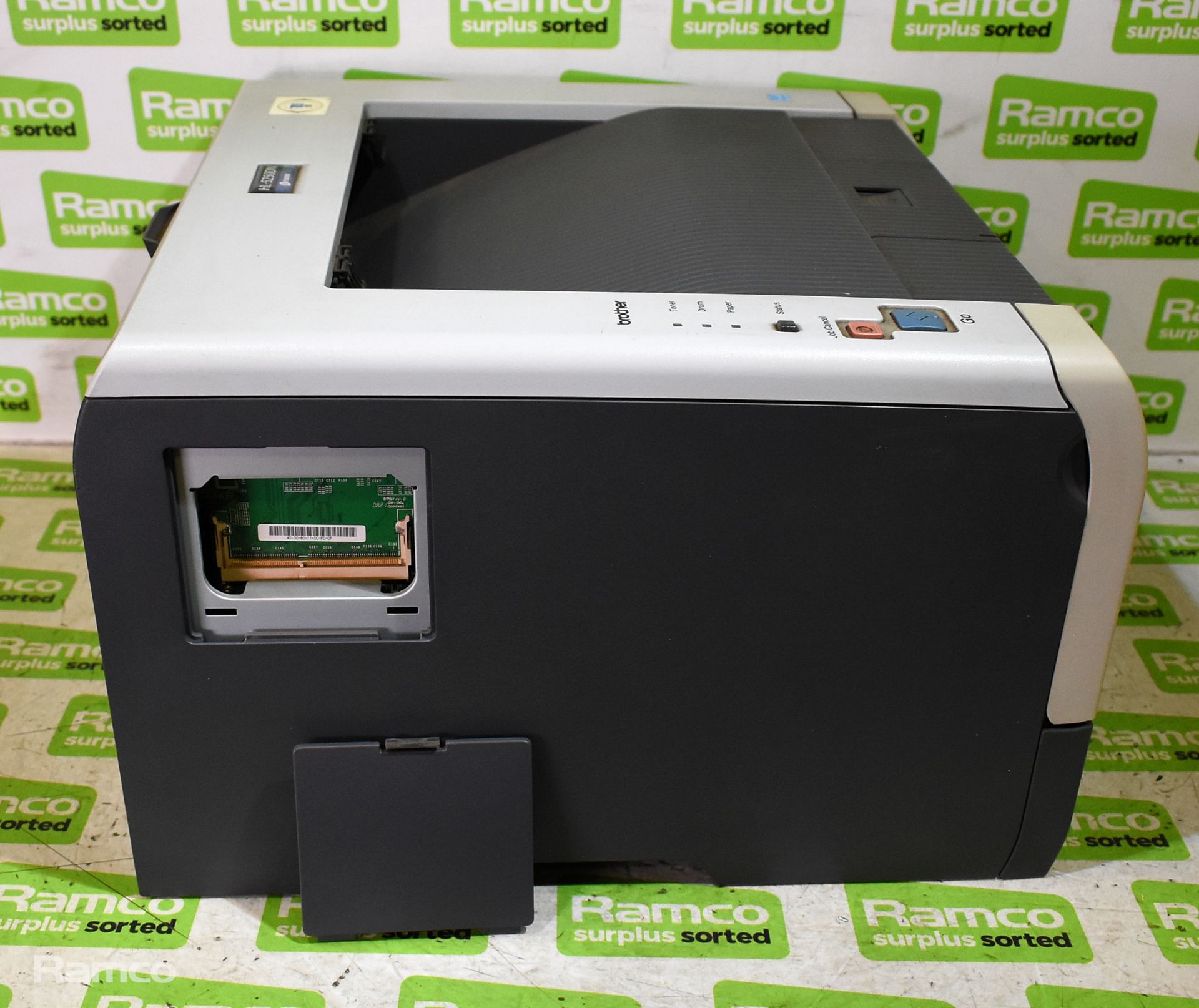 Brother DCP-750W printer, Brother HL-5250DN office printer - Image 4 of 14