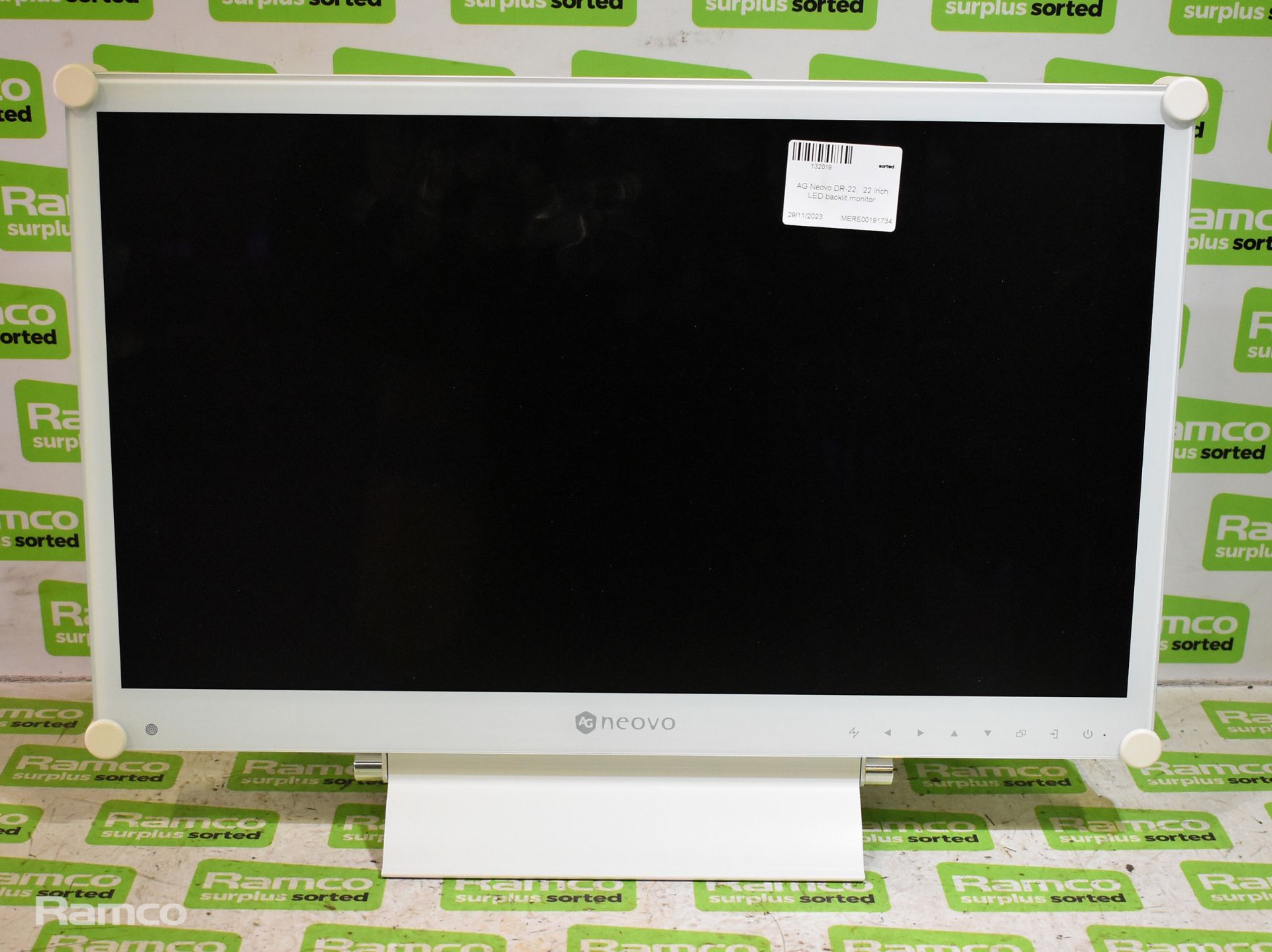 AG Neovo 22 inch LED backlit monitor - model DR-22