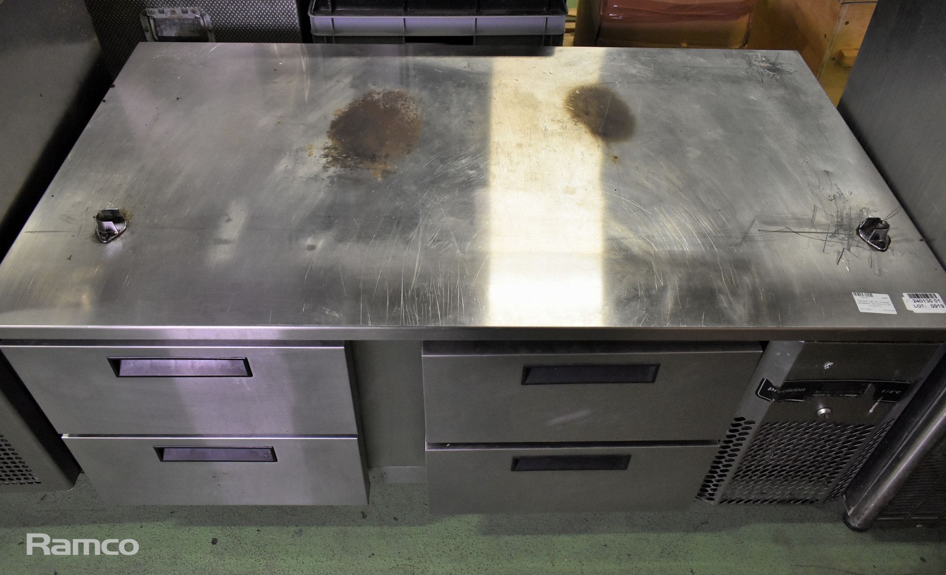 Precision UBC 411 4 drawer refrigerator - W 1350 x D 760 x H 600mm - Image 7 of 7