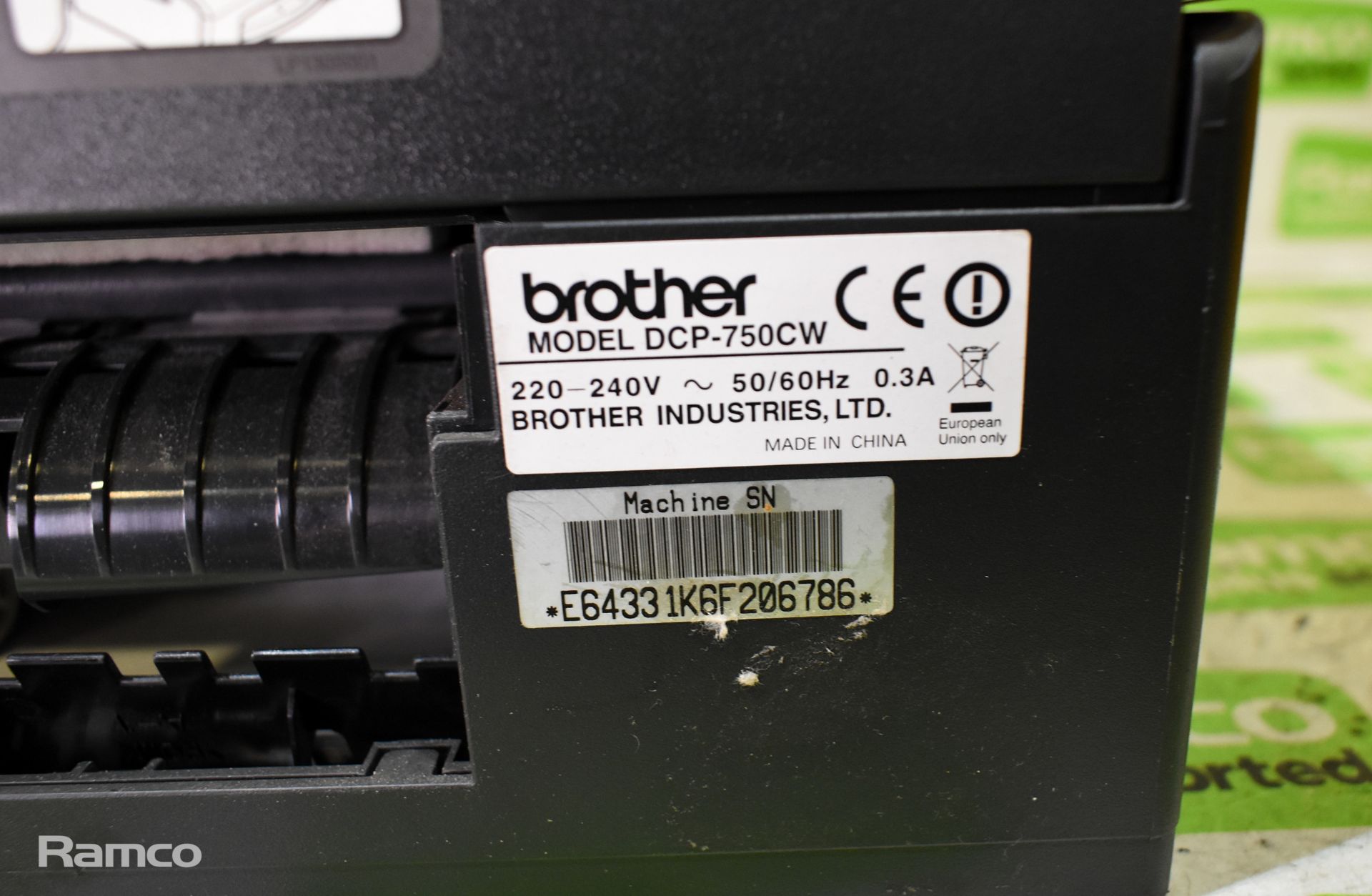 Brother DCP-750W printer, Brother HL-5250DN office printer - Image 14 of 14
