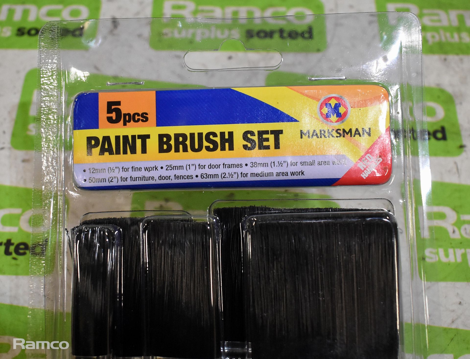 48x 5 piece Marksman paint brush sets - Image 3 of 4