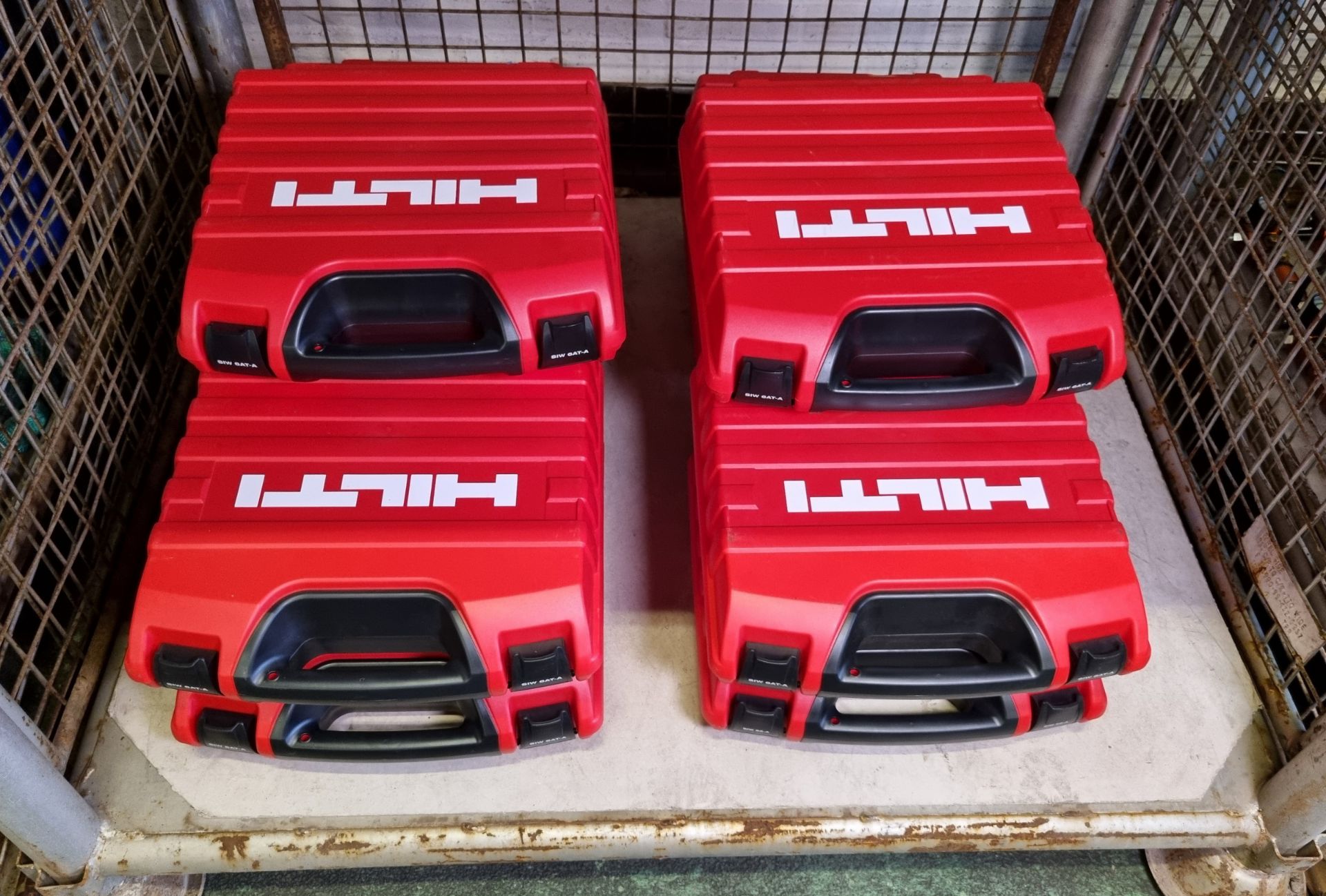 10x Hilti SIW 6AT-A22 cordless impact wrench EMPTY CASES - Image 2 of 4