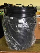 17x Tubtrug black felxible tubs