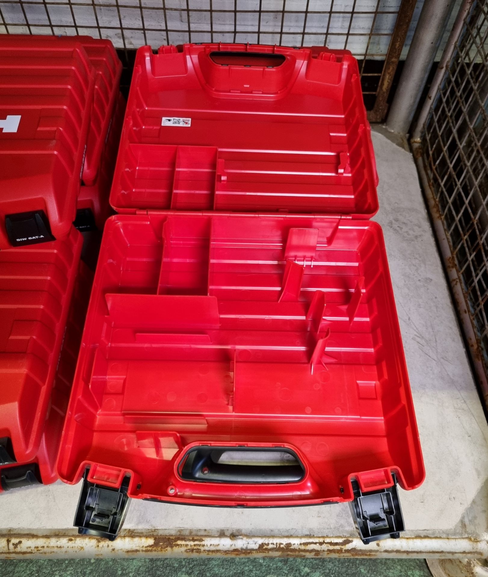 10x Hilti SIW 6AT-A22 cordless impact wrench EMPTY CASES - Image 3 of 4