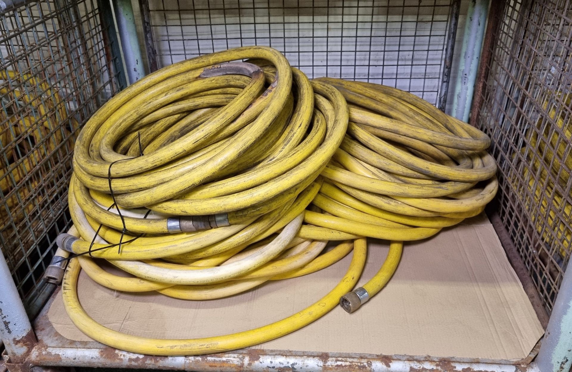 5x Continental yellow booster hose - 22mm / 55 bar - approx. 20 M