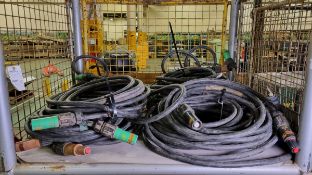 Heavy duty cables & connectors - see description for details