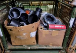 Industrial pipes, connectors and insulated fire sleeves