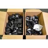 7x Motorola GP900 ELN4635 atex approved headset - UNTESTED, 39x Motorola GP099 charger pods